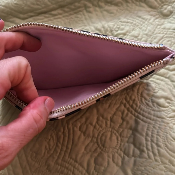 NWOT Kate Spade Leopard Clutch / Pouch / Pencil Case - Picture 3 of 9